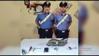 Arrestato dai Carabinieri della Stazione di Nicolosi un 47enne. L’uomo ha tentato il furto in abitaz