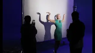 Making of рекламы с Еленой Летучей