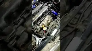 SR20VE (первый запуск, соленоиды VVL не подключены ещё)