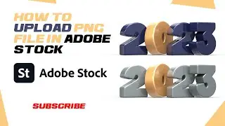How To Upload Png File In Adobe Stock