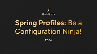 Spring Boot | Profiles | From Dev to Prod in a Snap! 🚀