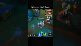 VERY CLOSE TO DEATH!!! #shorts #mlbb #mobilelegends #rothdyr