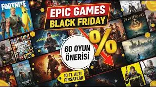 TOP 60 DON'T MISS GAME RECOMMENDATIONS! Epic Games Black Friday Sale