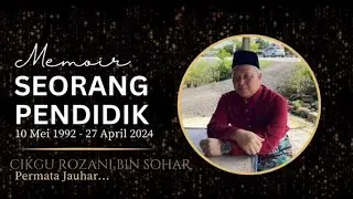 MAJLIS PERSARAAN CIKGU ROZANI BIN SOHAR