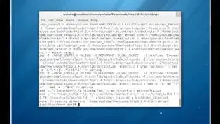 Installing apache, Php and mysql from source code on Linux