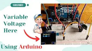 Measuring VARIABLE Voltage with ARDUINO and Displaying Results on OLED Screen