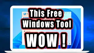 100% Sure you will give a like. This Windows TOOL is FREE!! (So USEFUL)