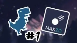 Criando O Jogo Do Dino Pelo Android #Max2d - Parte 1 Player,Colisões ,Cactos E Fundo