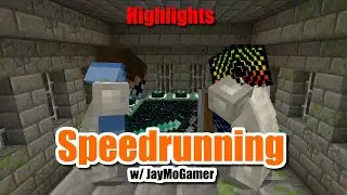 Highlights: Speedrunning Minecraft Java w/JayMoGamer
