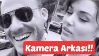 Hande Erçel, Kerem Bursin ve Sen Çal Kapımı ekibinin eğlenceli anları