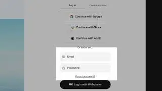 How to log in and log out of your account