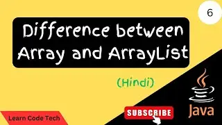 Difference between Array and ArrayList | Java interview Array and arrayList question