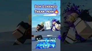 New Don Lorenzo Sneak Peak🔥 (Project Egoist) 