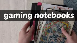 a chatty tour of my messy gaming notebooks 🎮 Sims, Stardew Valley, Minecraft, & more