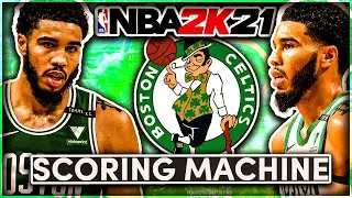 BEST JAYSON TATUM BUILD IN 2K21 NEXT GEN! | BEST 2 WAY SCORING MACHINE BUILD