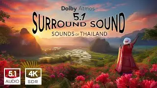 DOLBY ATMOS "Sounds of Thailand" I 5.1 Dolby Surround Spatial audio Ambient Demo