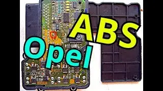 Repair of ABS unit ABS OPEL error c0121