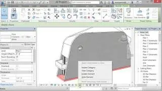 Revit Floor Material, Split Face