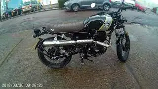 A walk around a Lexmoto Tempest EFI Euro 4 125 cc