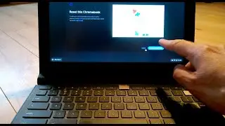 Chromebook factory reset using only keyboard keys buttons