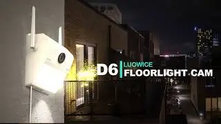 Luowice 160 Degree Wide-Viewing Angel Floodlight Camera