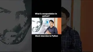 what is encapsulation in python? by Prashant Jha sir I 
