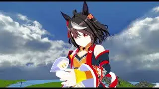【MMD Giantess】謎の装置で巨大化するキタちゃん