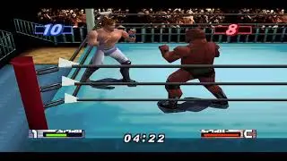 Nikolai Zouev vs. Bad News Allen - Shoot-Style (Virtual Pro Wrestling 2 N64)