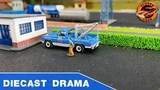 Experience a dramatic car accident in a fascinating 1/64 scale miniature city (Part 1)