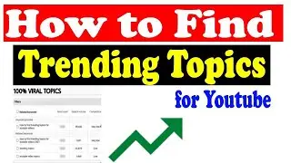 How to Find Viral Topics For Youtube & Instagram 2024 | Detailed Tutorial