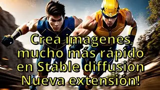 Crea imagenes mucho mas rápido con Stable Diffusion!