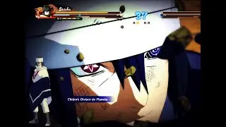 Sasuke The Last Dark Rinnegan vs Minato Dark Reanimado