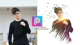 How to create Double Exposure Effect in Picsart | PicsArt Double Exposure tutorial | 2018