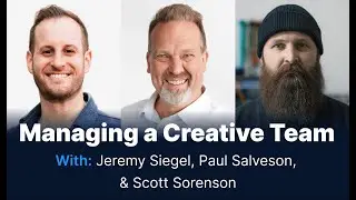 Livestream: Managing a Creative Team