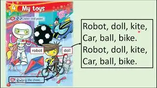 Kid's Box Starter - Unit 4 - My Toys - 2 - Say the chant.