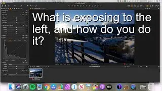 What is exposing to the left, and how do you do it?