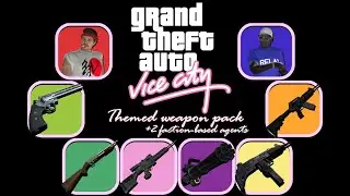 GTA:VC Themed weapon pack for CS:GO