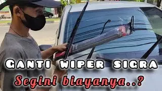 ganti wiper daihatsu Sigra #sigra
