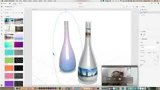 Custom Bottle in Adobe Dimension 03