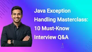 Java Exception Handling Masterclass: 10 Must-Know Interview Q&A