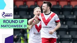 Airdrieonians Thrash Peterhead 7-0! | Lower League Matchweek 31 Round Up | cinch SPFL