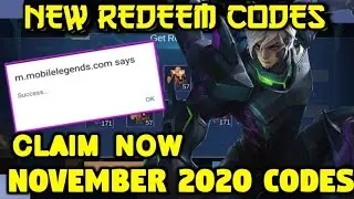 Mobile Legends New Codes November 30,2020 Redeem Now