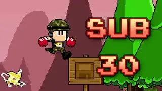 Dan The Man: Prologue Two Speedrun in 29.617s