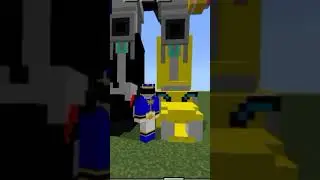 Minecraft, Aku Jadi power ranger biru 