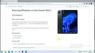 Xiaomi pad 5 ВАЖНАЯ ИНФОРМАЦИЯ перед установкой windows!!!
