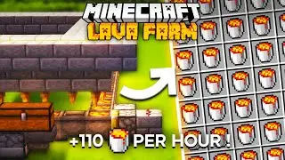Minecraft AFK Lava Farm 1.19 - 120+ PER HOUR !