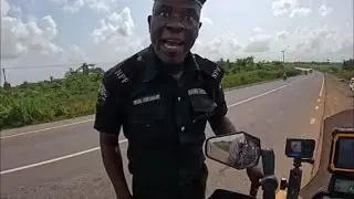 Corrupt Nigerian police office in action : ABUJA TV