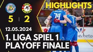 Highlights vom 1. Liga Playoff Finalspiel 1/5. RHC Diessbach vs RHC Dornbirn (5:2)
