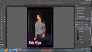 Tutorial Photoshop -  Decoración Sencilla de Fotografias con Capas