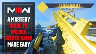 Modern Warfare 3: UNLOCKING Gilded Camo Made Easy... (